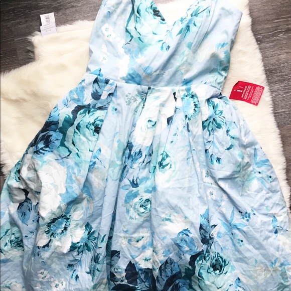 asos salon rose print bandeau midi prom dress